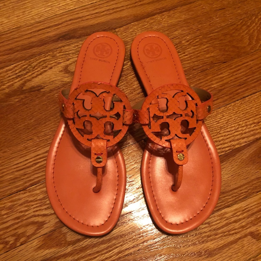 Coral Tory Burch Miller Sandals